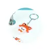 Llavero de Acrílico Nuevo Amigo Lindo Periférico Resorte Mecedora Musical Colgante Accesorios Pequeños Regalos