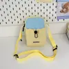Bolsa de Teléfono Mini Exterior Fresca de Alta Apariencia Dopamina Estilo Coreano Bolso Cruzado Ligero para Pareja Viajero