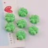Cuentas sueltas de trébol de cuatro hojas facetadas perforadas de 13 mm en colores de caramelo para bisutería DIY, cuentas de la suerte, accesorios para pulseras