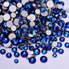 Strass de Tamanhos Mistos Ss3-Ss16 com Verso Plano para Capas de Celular, Strass de Vidro Cristal DIY para Arte de Unhas Criativa, Acessórios Decorativos Mistos