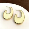 Pendientes Geométricos en Forma de U de Gota de Agua, Diseño de Alta Gama, Pendientes Personalizados, Pendientes Populares Europeos y Americanos Transfronterizos de Amazon