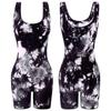 Body Deportivo Tie-Dye para Mujer, Una Pieza Sexy Espalda Hermosa, Levanta Cadera, Moldea Cintura, Íntimos, Mono de Fitness Yoga