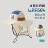 Chapéu de Proteção Solar Yipan Kidsren Verão Novo Estilo Proteção de Pescoço Proteção UV Chapéu de Bebê Chapéu de Sol Chapéu de Pescador para Meninos e Meninas