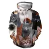 Otoño 2021 nuevo suéter con capucha estampado digital para hombre suéter con capucha suéter con capucha estampado digital suéter 3D