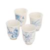 Taza de té de cerámica de jade graso de oveja, taza de té para el hogar, juego de té kung fu, taza de aroma, taza maestra de porcelana blanca individual, taza de té de bambú
