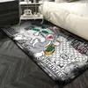 Alfombra de Dólares de Dibujos Animados Creativa Alfombrilla de Suelo de Billetes de Banco para Cocina Felpudo para Puerta de Entrada del Hogar Alfombrilla Resistente a Manchas para Baño