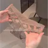 Ropa Interior Nueva de Malla de Encaje para Niñas de Cintura Baja Corte Sexy Puro Algodón Cómodo y Transpirable en la Entrepierna Calzones para Mujer