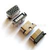 Asiento hembra VGA15P avellanado inverso hembra DB15 con tapa de adsorción terminal SMT patch conector D-SUB