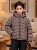 Ropa para niños, chaqueta de plumas para niños, nuevo estilo de invierno 2026, abrigo cálido para niños, ropa de invierno elegante para bebés niños
