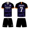 Conjunto de Uniforme de Fútbol por Sublimación Personalizado Nuevo de Secado Rápido Transpirable Camiseta de Fútbol Verano Deportes al Aire Libre Hombres Manga Corta