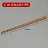 Palillos estilo japonés palillos de bambú alargados de alta gama carbonizados puntiagudos hotel sushi olla caliente palillos palillos públicos rápidos comerciales al por mayor