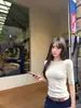 [Lavable a máquina] Xin'Ao 60 Piezas 100% Lana Calibre 18 Tejido Ajustado Sin Costuras Top de Media Manga