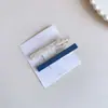 Ácido acético pinza pequeña para flequillo fresco pinza para el pelo de mujer pinza de pico de pato de una palabra sentido avanzado pinza lateral para pelo suelto tocado pinza superior