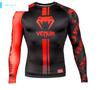 Camisetas de boxeo de manga corta de MMA para combate transfronterizo de Amazon, trajes de sanda de combate, camisetas deportivas para correr, de secado rápido y transpirables.