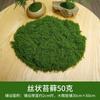 Musgo de simulación paisajismo bonsái pavimentación césped decoración de planta verde musgo falso sedoso bricolaje césped de musgo artificial