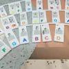 Pegatinas de Piano de Silicona Personalizadas al por Mayor, Pegatinas de Notas Desmontables de 88 Teclas y 61 Teclas, Fabricación Personalizada de Moldes OEM Según Dibujos