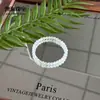 Pulseira de Jade Dourado de Xinjiang Tianshan Esmeralda, Jade Gelo com Padrão de Flores Contas Redondas, Pulseira Versátil