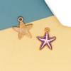 Adornos DIY estrictamente seleccionados con 22 vida marina caballito de mar pulpo animal aleación gota de aceite pulsera colgante para el cabello