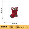 Patches de Bordado de Lantejoulas de Natal em Estoque Patches de Árvore de Natal Acessórios de Vestuário para as Festas Patches com Logotipo de Marca Bordado