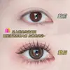Pestañas Postizas Lifegirls con un Aspecto Natural Transparente, Vástagos Delgados, Párpados Dobles Inclinados Salvajes, Estilo Manga, Injerto de Hada Sin Maquillaje