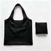 Bolsa de Compras Plegable Impermeable Extra Grande de Tela Oxford Bolso de Hombro Gran Capacidad Bolsa de Almacenamiento para Supermercado Color Sólido Bolsa Plegable Ecológica