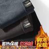Pantalones deportivos de pana con forro polar de invierno para hombre, nuevos pantalones de chándal de moda negros que combinan con todo, de color sólido, con forro polar y cálidos.