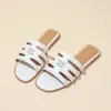 Sandalias Planas de Hada de Verano de Nuevo Estilo, Versátiles y de Moda, para Exteriores, Chanclas Slip-On 2025