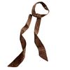 Bufanda Vintage de Leopardo para Mujer Bufanda Larga tipo Cinturón Corbata Decorativa Cinta Pequeña Tejido de Bolsa Primavera Otoño Invierno Venta al por Mayor