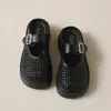 Zapatillas Caladas de Nuevo Estilo con Suelas Gruesas, Diseño Tejido Poco Profundo, que Aumentan la Altura, Transpirables, Versátiles Zapatos de Malla 2026, Bailarinas Mary Jane para Primavera y Verano