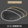 Espejo de baño de forma irregular transfronterizo, espejo inteligente con iluminación LED sensible al tacto, espejo de maquillaje