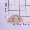 Accesorios de Resina Transparentes de Cinnamoroll Kuromi para Manualidades, Funda de Teléfono, Taza de Agua, Imán para Nevera, Accesorios de Decoración para Pasadores