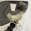 Bolso Pequeño Retro Marrón Maillard Primavera y Verano para Mujer 2025 Nuevo Bolso Cruzado Versátil Súper Popular Nicho Bolso Croissant