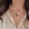 Conjunto de Colar e Pulseira com Franjas de Cristal Floral Estilo Vintage para Mulheres, Artesanato Pesado, Luxo Leve, Gargantilha e Corrente para Clavícula da Moda
