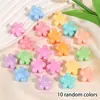 Mini Presilhas Coloridas de Bolinhas Fofas Doces Presilhas para Franja de Bebê Versátil Redondas Pontilhadas Exquisitos Acessórios de Cabelo