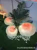 Nueva Lámpara de Hongo Combinación Escena Avatar Iluminación Escena Nocturna Luminosa Fibra de Vidrio Resina Escultura de Hongo Lámpara de Jardín