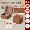 Caja de Colección de Recuerdos de Lanugo de Bebé y Cordón Umbilical Fabricación Conmemoración de los Cien Días y Luna Llena del Recién Nacido Botella de Conservación de Lanugo y Dientes de Bebé