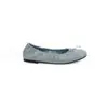 Bailarinas Redondas de Piel de Oveja con Lazo Mocasines Mary Jane Plegados Hechos a Mano Zapatos de Huevo para Mujer Zapatos de Balanceo de un Solo Color para Viajar
