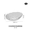 ARDACAM Turquia Importado Prato de Frutas de Vidro Prato de Salada Louças Domésticas Prato Oval Transparente Irregular