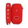 Adecuado para Cubierta de Llave Inteligente de Pegamento Kia Botón Lateral Inteligente de Carrera Serie K Cubierta de Llave de Silicona para Coche Aopao