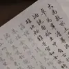 Caligrafía del Capítulo de la Capital Imperial de Luo Binwang en Letra Regular de Liang Shizheng, Calco con Pincel sobre Papel de Arroz, Libro de Práctica para Principiantes para Copia con Pincel Suave