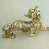 Mesa de Escritório para Sala de Estar 30 50cm Ornamentos Pixiu de Cobre Puro um Par de Pixiu da Fortuna Estátua de Cobre Atacado Fábrica