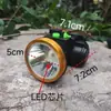 Linterna frontal recargable impermeable brillante LED de largo alcance Súper brillante Lámpara minera para exteriores Linterna de cabeza con batería de ultra larga duración