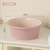 Set de Lavabo de Plástico Engrosado para Uso Doméstico, Disponible en Tamaños Grande, Mediano y Pequeño, Adecuado para Residencias de Estudiantes, Lavado de Pies y Lavandería