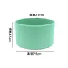 Copo de Água Capa Antiderrapante Capa Inferior de Borracha Copo de Vidro Isolamento Capa de Silicone Transfronteiriça 7,5cm9cm Capa de Copo de Silicone Universal