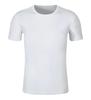 Camiseta de secado rápido con logotipo personalizado, camiseta publicitaria cultural, maratón, cuello redondo, manga corta, impresión, para correr al aire libre, transpirable, deportiva
