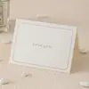 Tarjetas de Felicitación Creativas con Estampado Dorado, Deseos de Cumpleaños, Tarjetas de Mensaje para Temporada de Graduación, Tarjetas de Mensaje para Floristerías, Tarjetas Pequeñas, Tarjetas de Agradecimiento, Tarjetas Plegables