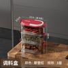 Caixa de Armazenamento de Especiarias, Pote de Tempero para Cebola, Gengibre e Alho, Caixa Selada Empilhável para Cozinha Doméstica, Pote de Armazenamento, Caixa de Embalagem, Caixa Crisper