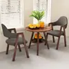 Mesa de chá e cadeiras para varanda, mesa e cadeiras simples para sala de jantar em casa, mesa redonda pequena de camada dupla, conjunto de mesa e cadeiras de lazer para loja de milk tea, mesa e cadeiras para reunião