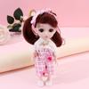 Muñeca de vestir Baobaidi 13 articulaciones 16cm bjd niña regalo de cumpleaños Princesa juguete para niños venta al por mayor