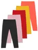 Pantalones de Seguridad para Niñas Delgados de Verano Anti-Mosquitos Niña Pequeña Color Caramelo Múltiples Piezas Leggings Seda de Leche Pantalones de Exportación